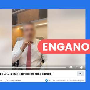 Registro de novos CACs não é feito inteiramente online, ao contrário do que diz vídeo