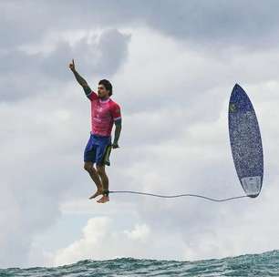 Fotografia de Gabriel Medina nas Olimpíadas de 2024 recebe prêmio