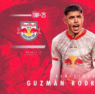 Red Bull Bragantino anuncia a contratação de Guzmán Rodríguez