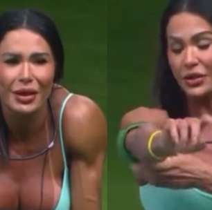 No BBB, Gracyanne Barbosa fala sobre Viviane Araújo, ex de Belo