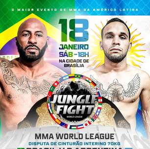 Jungle Fight tem novo main event para evento em Brasília; saiba mais