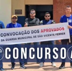 PERNAMBUCO: aprovados em concurso da GUARDA MUNICIPAL de SÃO VICENTE FÉRRER cobram nomeação