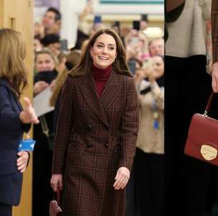 Bolsa personalizada: Confira a nova bolsa exclusiva de Kate Middleton