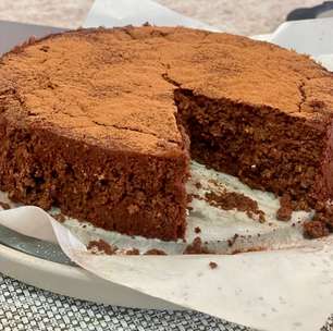 Torta de chocolate e ricota: sem trigo e leite condensado