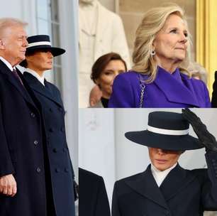 Significados? Confira os looks de Melania Trump e Jill Biden na posse de Trump e o que representam