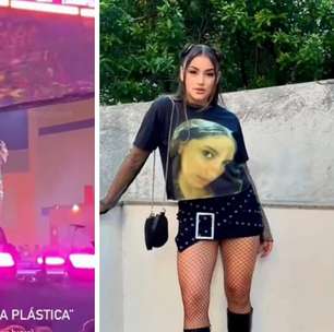 Fã usa camisa com rosto de Anitta sem plásticas, e cantora reage: 'Joga fora'