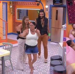 BBB 25: Joselma se revolta com brothers e dá bronca na sala: 'Um banco de planta'