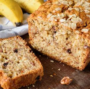 Bolo de banana e aveia: aprenda a preparar esta receita deliciosa