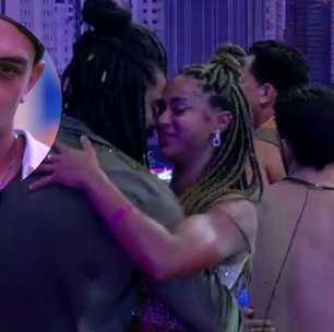 Vinícius barra flerte entre Aline e Diogo Almeida no BBB25: 'Não vai f*der nosso plano'