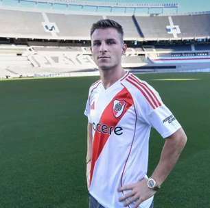 Ele fez isso mesmo! Galoppo vira assunto no River Plate depois de estrear pelo clube