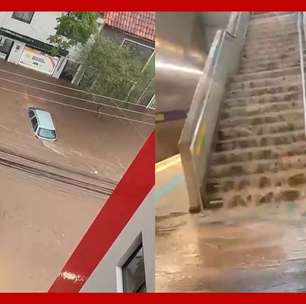 Temporal em SP deixa carros submersos, estação do metrô 'debaixo d´água' e móveis boiando pelas ruas