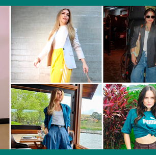 Vitória Strada e mais: famosas se jogam no mix casual com alfaiataria