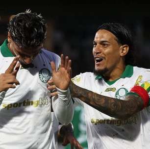 Palmeiras goleia o Guarani no Paulistão