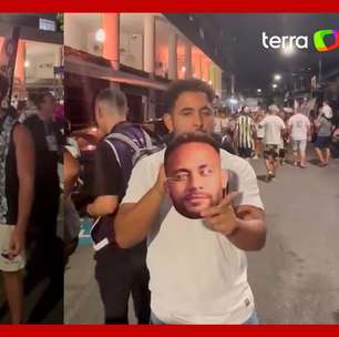 'Eu quero tchu': torcedores recordam comemorações de Neymar em primeira passagem pelo Santos