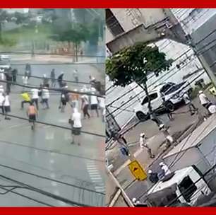 Torcedores de Cruzeiro e Atlético-MG entram em confronto antes de clássico; há feridos