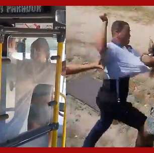 Motorista e passageira trocam socos em confusão dentro de ônibus no Rio de Janeiro