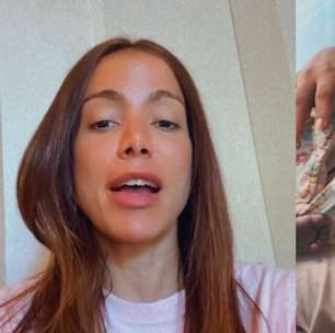 Anitta, madrinha do filho de MC Daniel e Lorena Maria, celebra nascimento: 'Dinda ama'