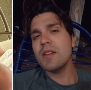 Luan Santana encanta fãs com foto inédita da filha, Serena: 'Papai de menina'