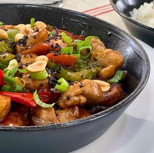 Frango Xadrez: receita oriental rápida e fácil de fazer