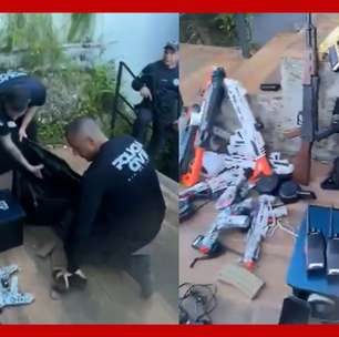 Veja imagens da operação que prendeu Oruam em sua mansão no RJ