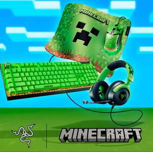 Razer revela coleção de periféricos temáticos de Minecraft