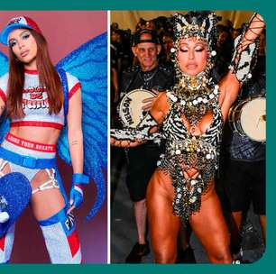 Carnaval: relembre 25 fantasias de Anitta, Paolla e Sabrina