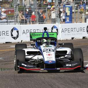 Indy NXT: Hauger quebra recorde da pista e fatura pole em São Petersburgo