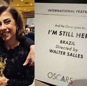 Fernanda Torres se manifesta após cerimônia do Oscar 2025: 'Comemorando'