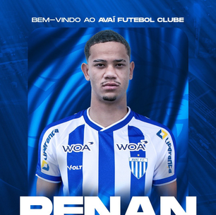 Avaí anuncia a contratação do atacante Renan, do Caravaggio