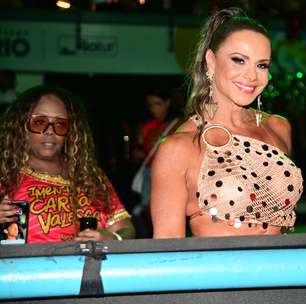 Após rebaixamento da Mancha, Viviane Araújo aparece com produção transparente na Sapucaí