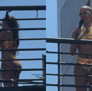 Anitta para bloco de Carnaval para dar bronca em assaltante: 'Favelada eu também sou'