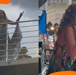 Durante bloco, Daniela Mercury fala sobre marco temporal e faz apelo a Lula: 'Cuide das mulheres'