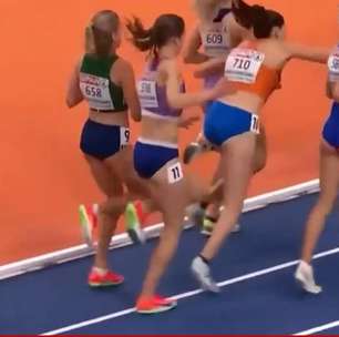 Corredora sofre queda e fica inconsciente durante prova de atletismo; assista