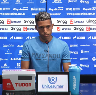 Atacante Marlon prestes a completar 100 jogos pelo Paysandu e projeta futuro