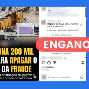 Descarte de urnas eletrônicas antigas não apaga dados de votação, nem impede auditoria de eleições