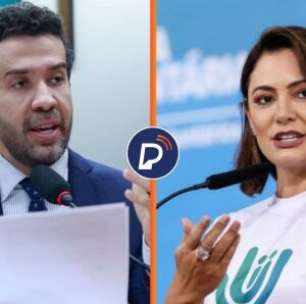 Deputado André Janones diz que Michelle Bolsonaro "não é incomível"