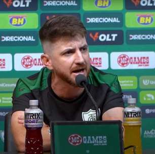 Técnico do América William Batista pode perder principal atacante para o Atlético-MG; Galo quer o jogador