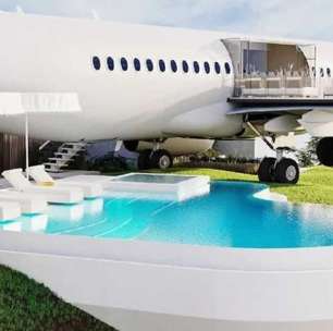 Que paisagem: Empresário transforma avião em hotel