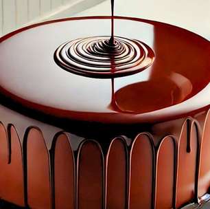 Glacê de Chocolate Espelhado: acabamento brilhante perfeito
