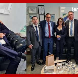 Cercado por aliados, Bolsonaro faz oração durante segundo dia de julgamento