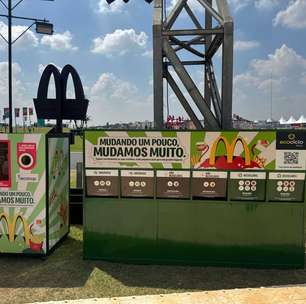 McDonald's leva iniciativas sustentáveis ao Lollapalooza 2025; quem reciclar ganhará benefícios exclusivos