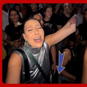 Influenciadora grava momento exato em que é roubada durante show no Lollapalooza