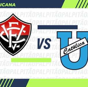 Vitória x Universidad Católica: onde assistir,prováveis escalações,arbitragem e palpitão