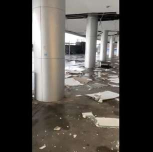 Temporal em Porto Alegre causou prejuízos em instalações da dupla Gre-Nal