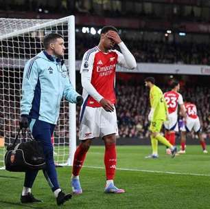 Gabriel Magalhães, do Arsenal, sofre contusão e vai perder restante da temporada