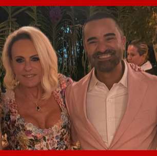 Ana Maria Braga é carregada por convidados ao celebrar casamento com Fabio Arruda