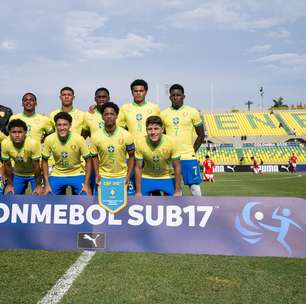 Brasil supera Colômbia nos pênaltis e é campeão do Sul-Americano Sub-17