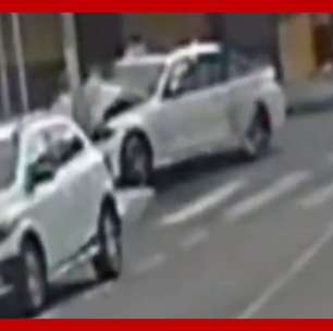 Adolescente bate BMW em poste após pegar veículo sem autorização dos pais em Belo Horizonte