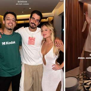 Enzo Celulari completa 28 e faz festinha íntima com amigos em hotel