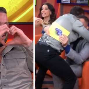 Diego Hypolito continua flerte com Gil do Vigor, mas pede calma aos fãs: 'Pelo amor de Deus'
